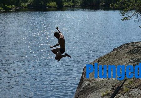 Plunged in Debt logo