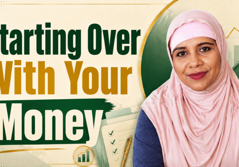 Starting over with your money July 28