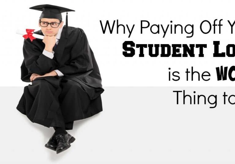 why paying off student loans is the worst